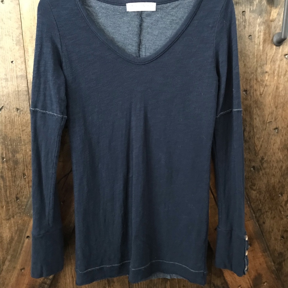 Button cuff American Able top